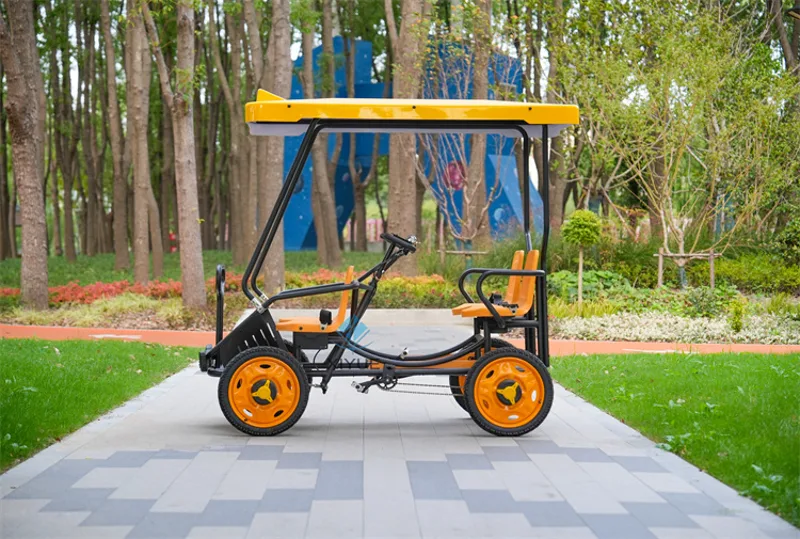 Outdoor Power Products - Bicicletta Elettrica a Quattro Posti per