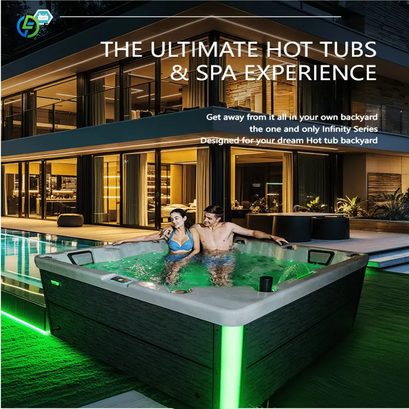 Outdoor Power For Hot Tub - Vasca Idromassaggio da Esterno in Acrilico