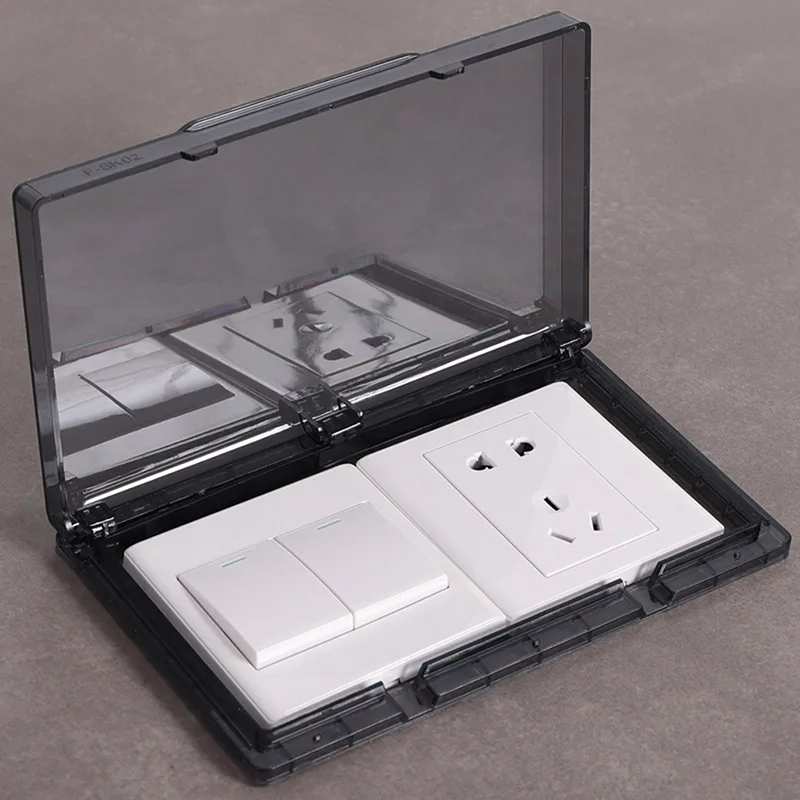 Outdoor Power Outlet Weatherproof - 86 tipo 2-Gang copertura per presa