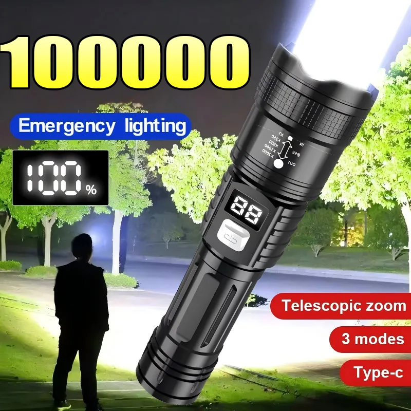 Outdoor Power Meter Bike - Torcia a LED ad alta potenza