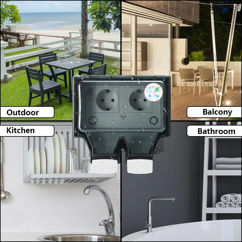 Prese elettriche a parete Avoi - Outdoor Power Outlet Weatherproof recensione e prezzo