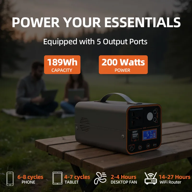 Stazione di alimentazione port - Outdoor Power Bank With Ac Outlet recensione e prezzo