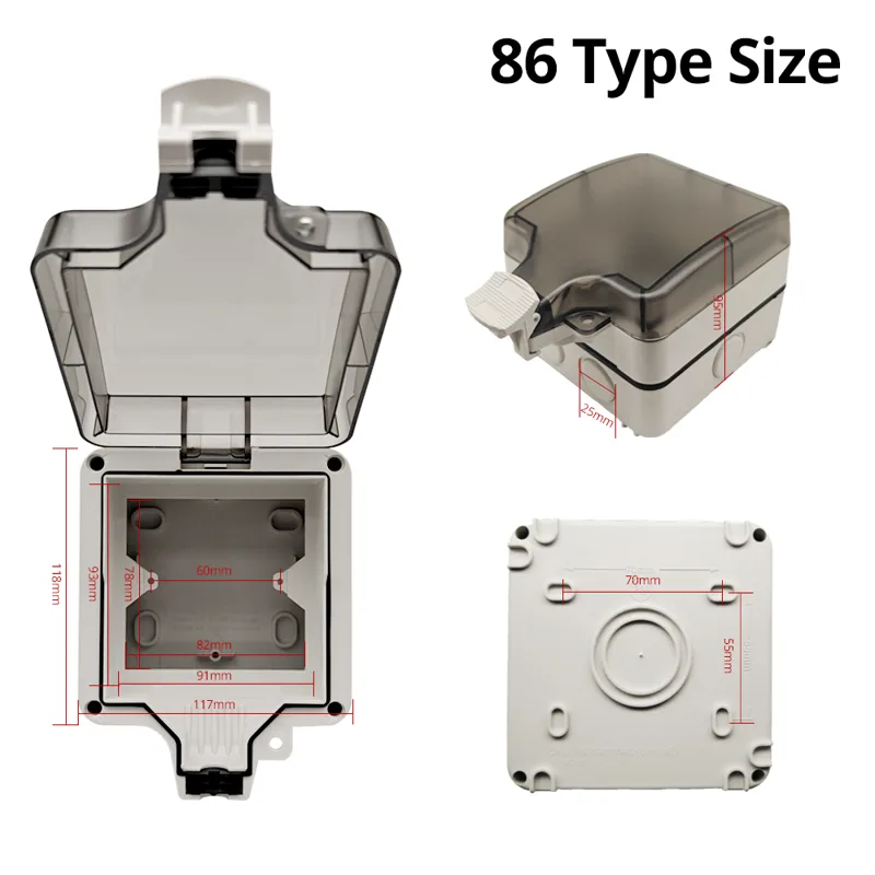 Wallpad IP66 Scatola esterna i - Outdoor Power Outlet Weatherproof recensione e prezzo