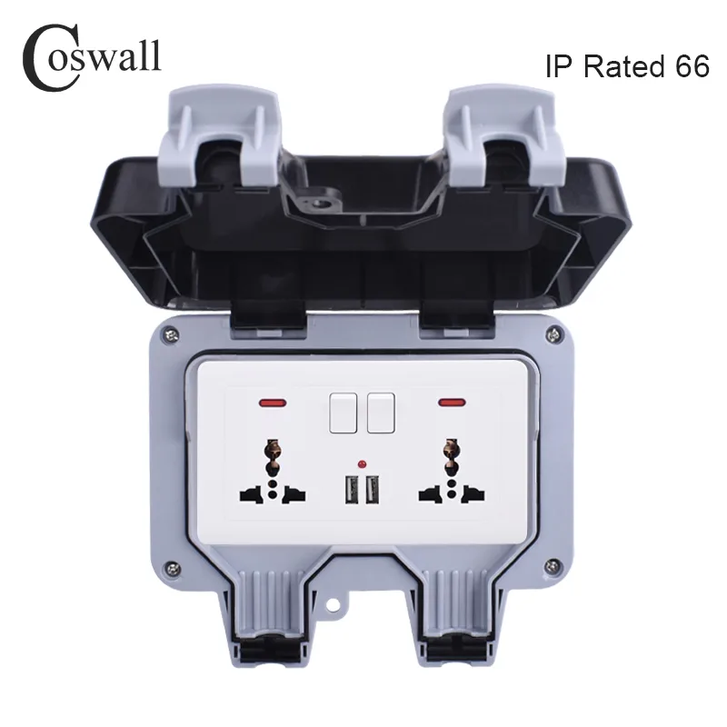 Presa a muro per scatola ester - Outdoor Power Outlet Weatherproof recensione e prezzo