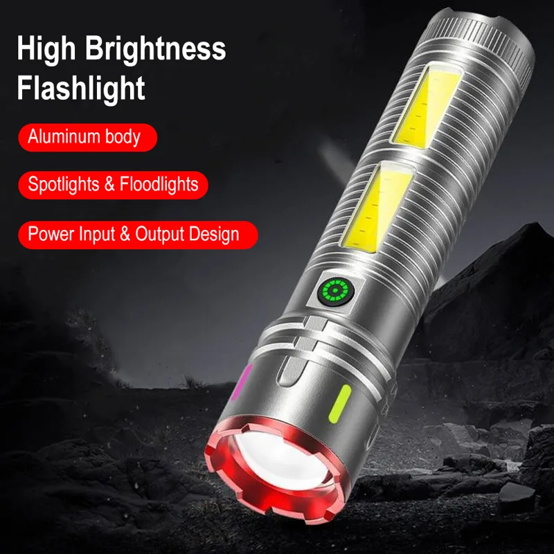 Torcia LED zoomabile BORUiT To - Outdoor Power Meter Bike recensione e prezzo