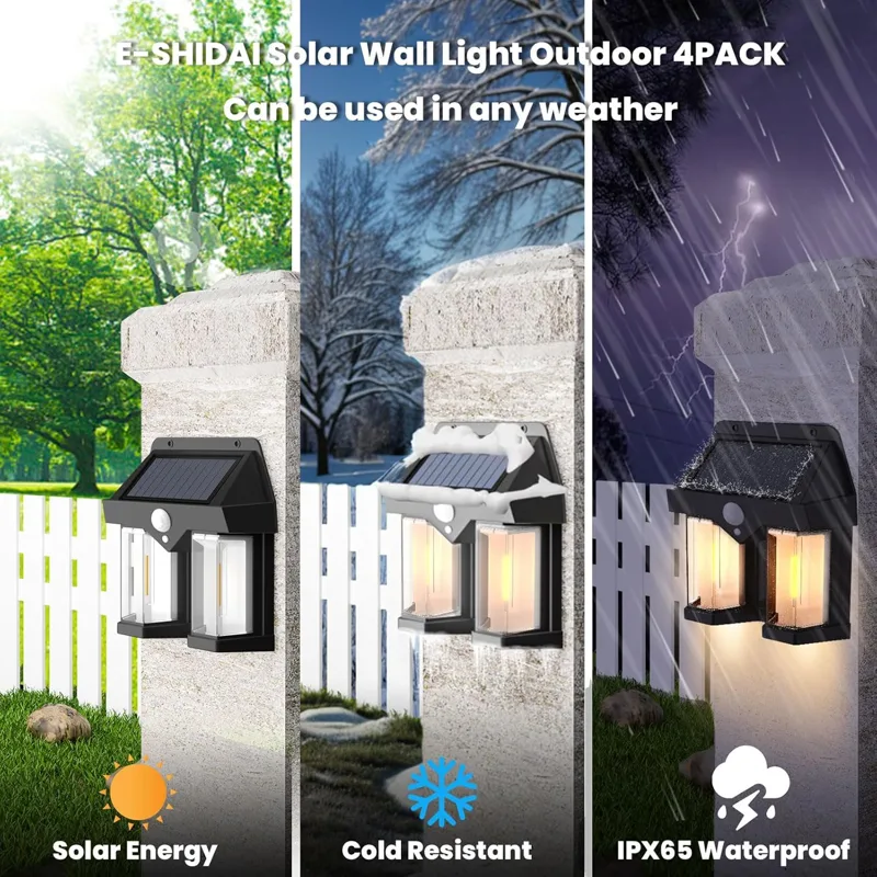 Lampada Solare da Parete Vinta - Outdoor Power Outlet Weatherproof recensione e prezzo