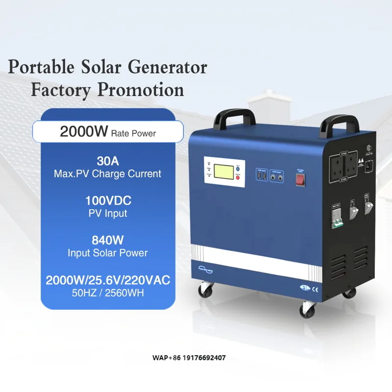 Generatore solare 2kwPower 100 - Outdoor Power Products recensione e prezzo