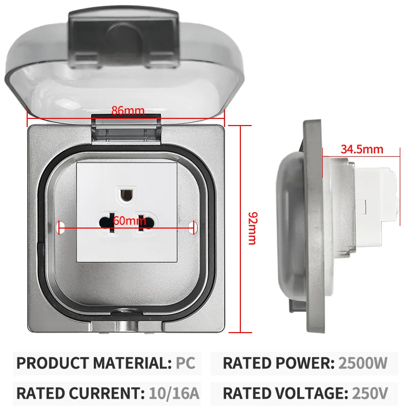 Presa esterna impermeabile IP6 - Outdoor Power Outlet Weatherproof recensione e prezzo